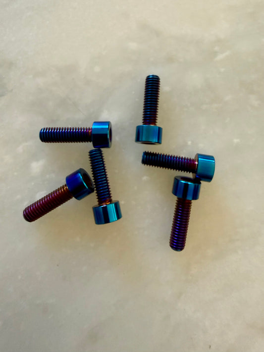 Titanium Triple Clamp Mounting Bolts - MX3 MX4