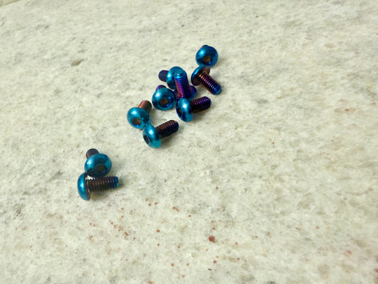 Titanium Side Panel Bolts - XXX